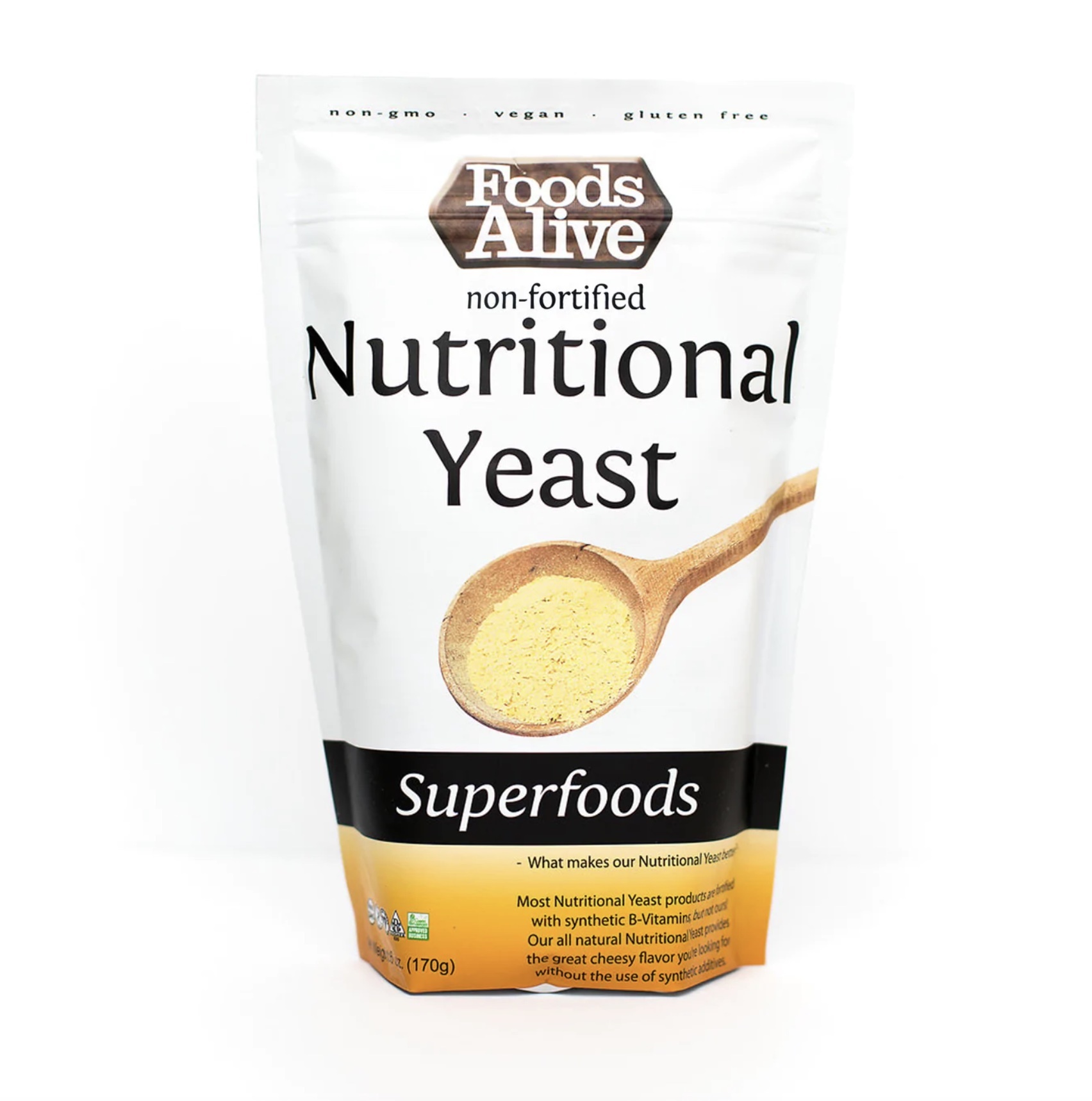 Foods Alive Nutritional Yeast 170g - Unfortified