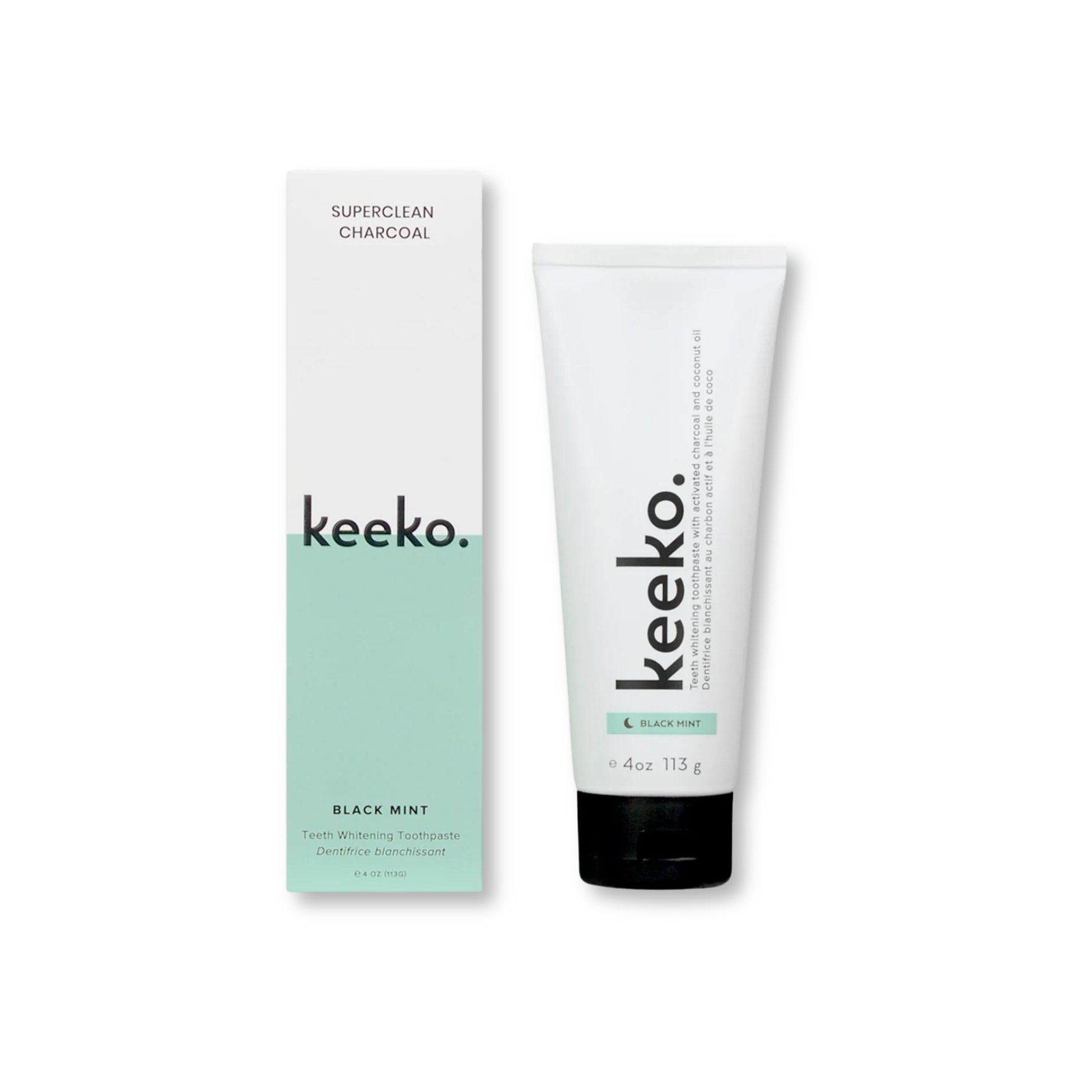 Keeko Teeth Whitening Toothpaste with Charcoal 113g