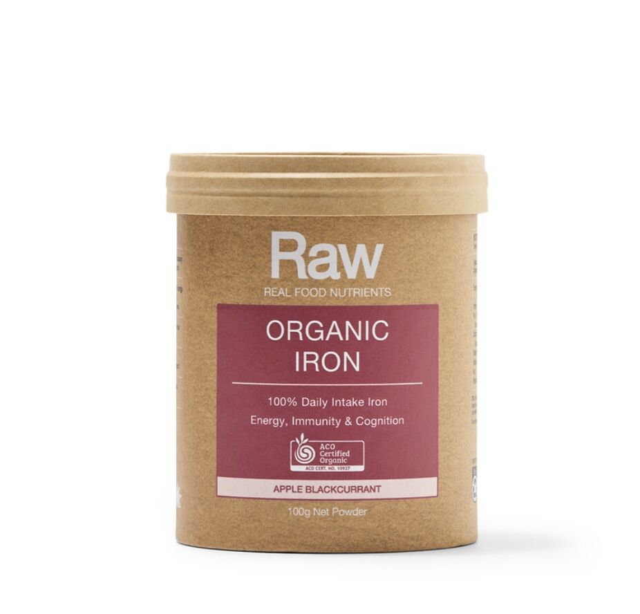 Amazonia Organic Iron - Apple Blackcurrent 100g