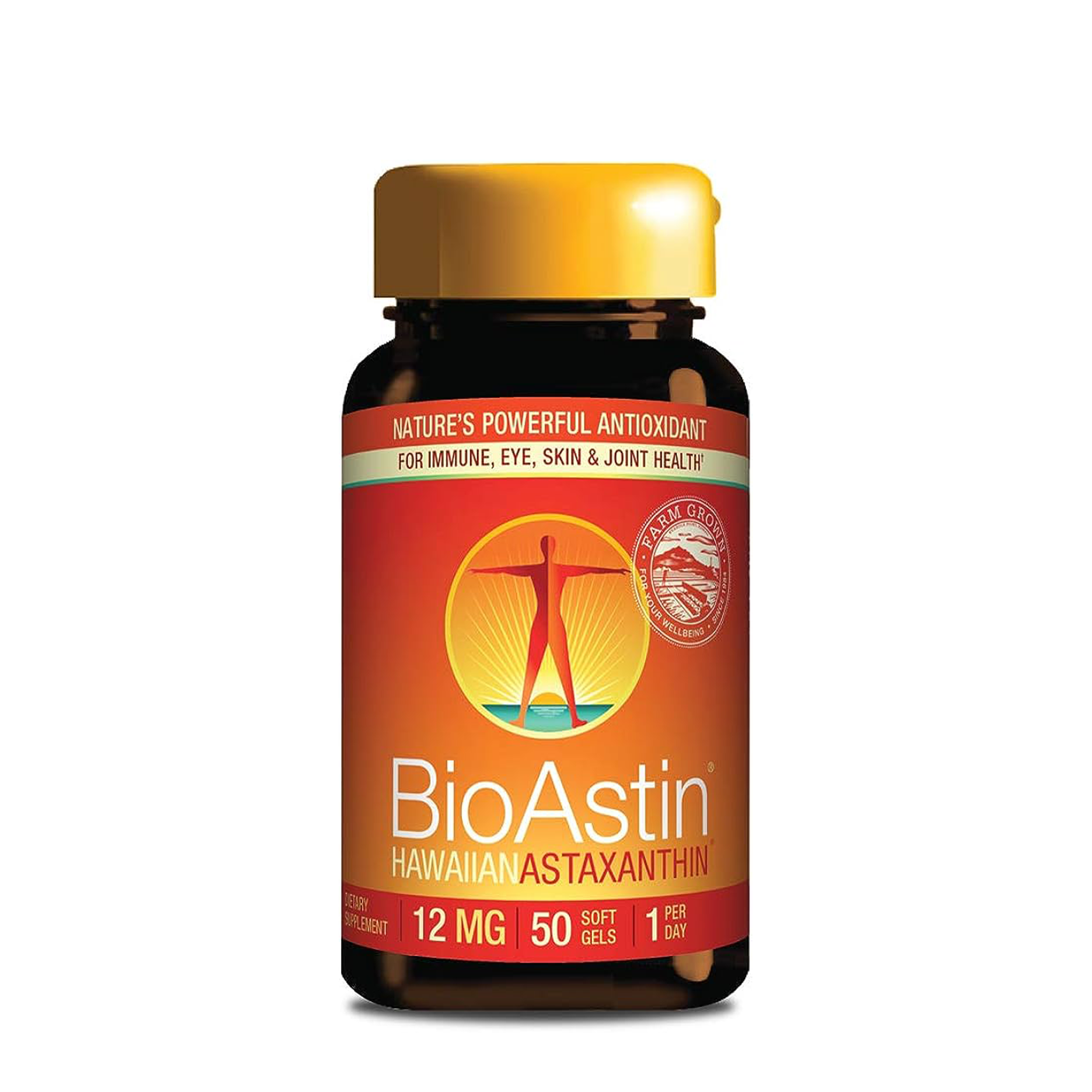 BioAstin Hawaiian Astaxanthin 12mg - 50 caps