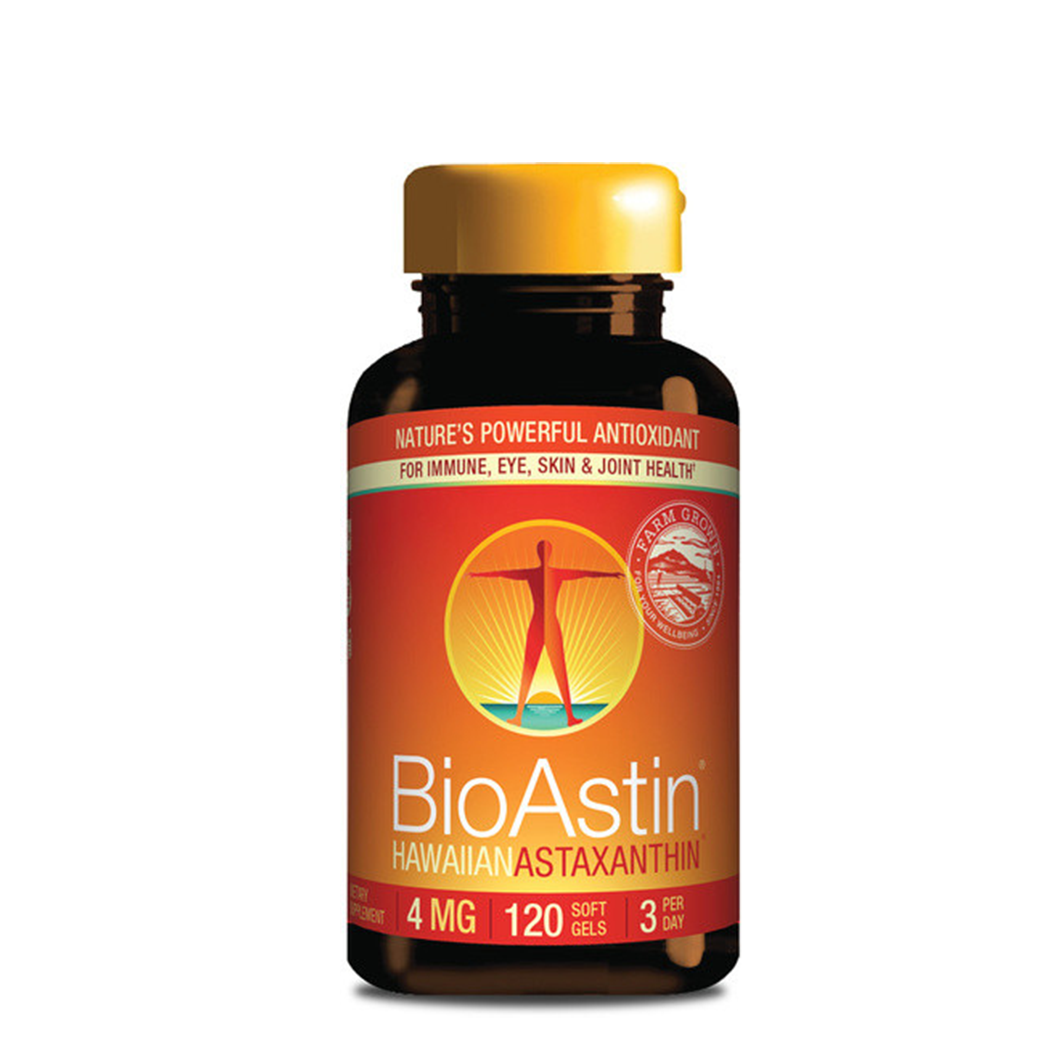 BioAstin Hawaiian Astaxanthin 4mg - 120 caps