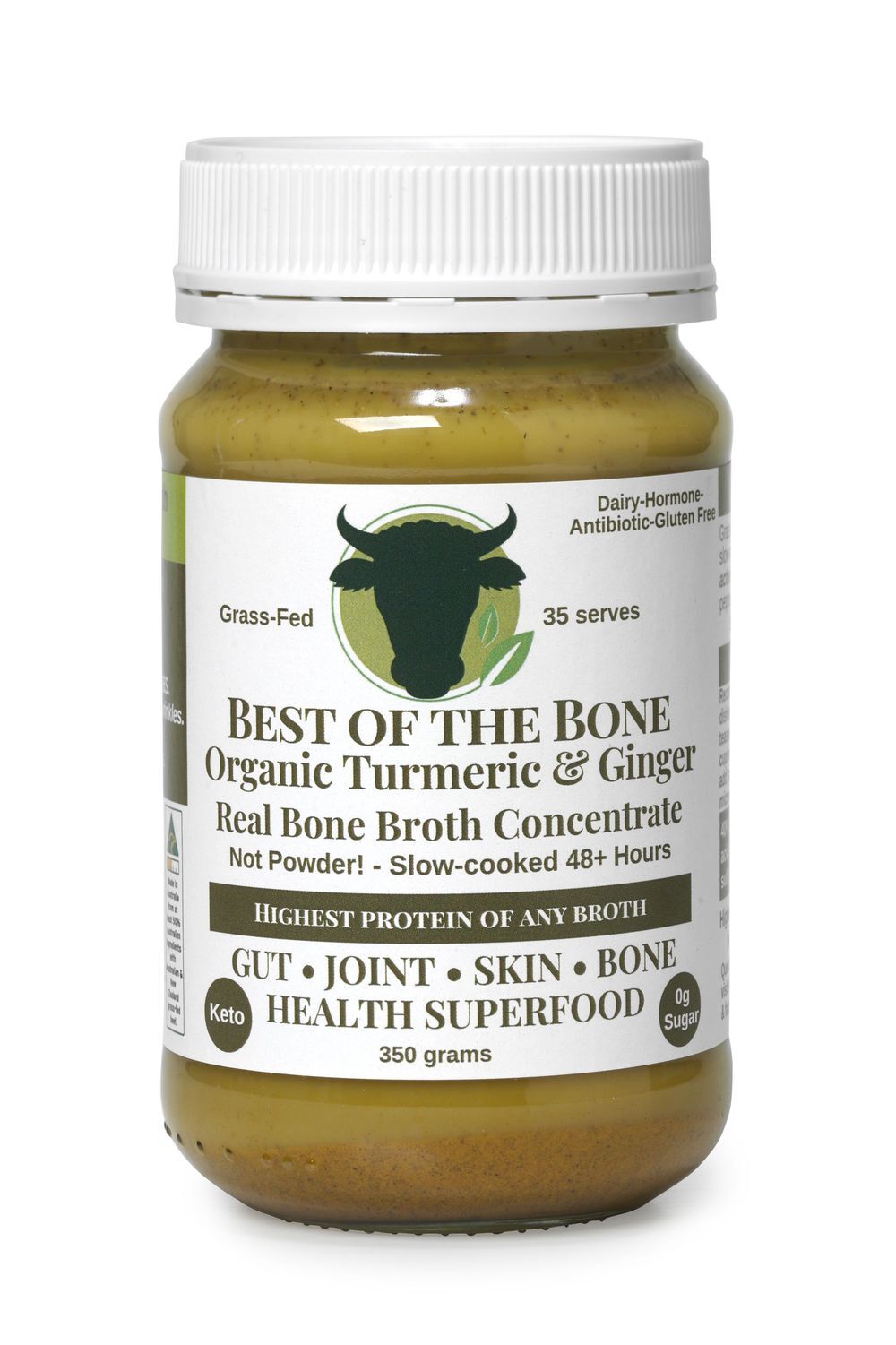 Best of the Bone Real Bone Broth - Turmeric and Ginger 375g