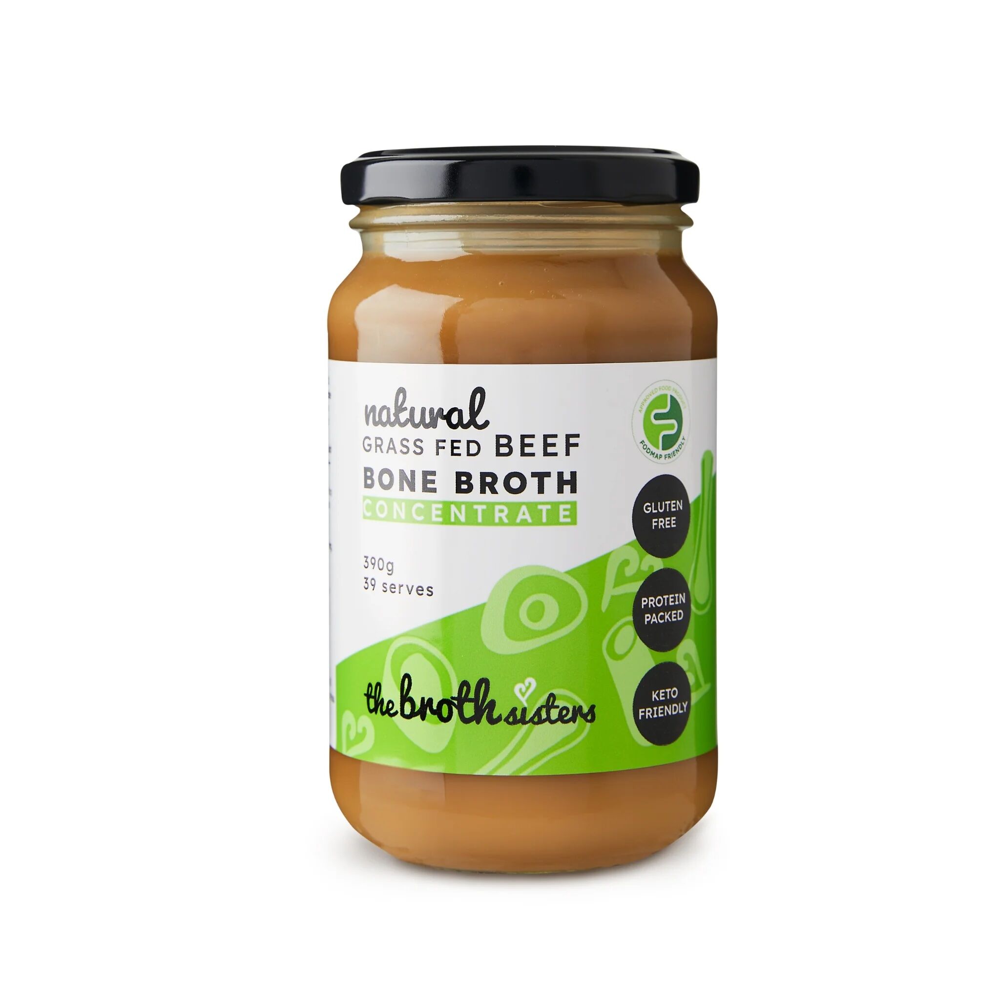 Broth Sisters Natural Beef Bone Broth Concentrate 420g