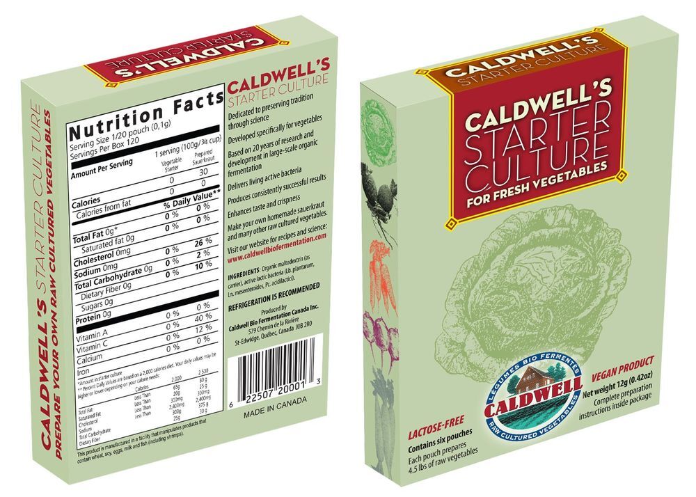 Caldwell Vegetable Starter 6 sachets