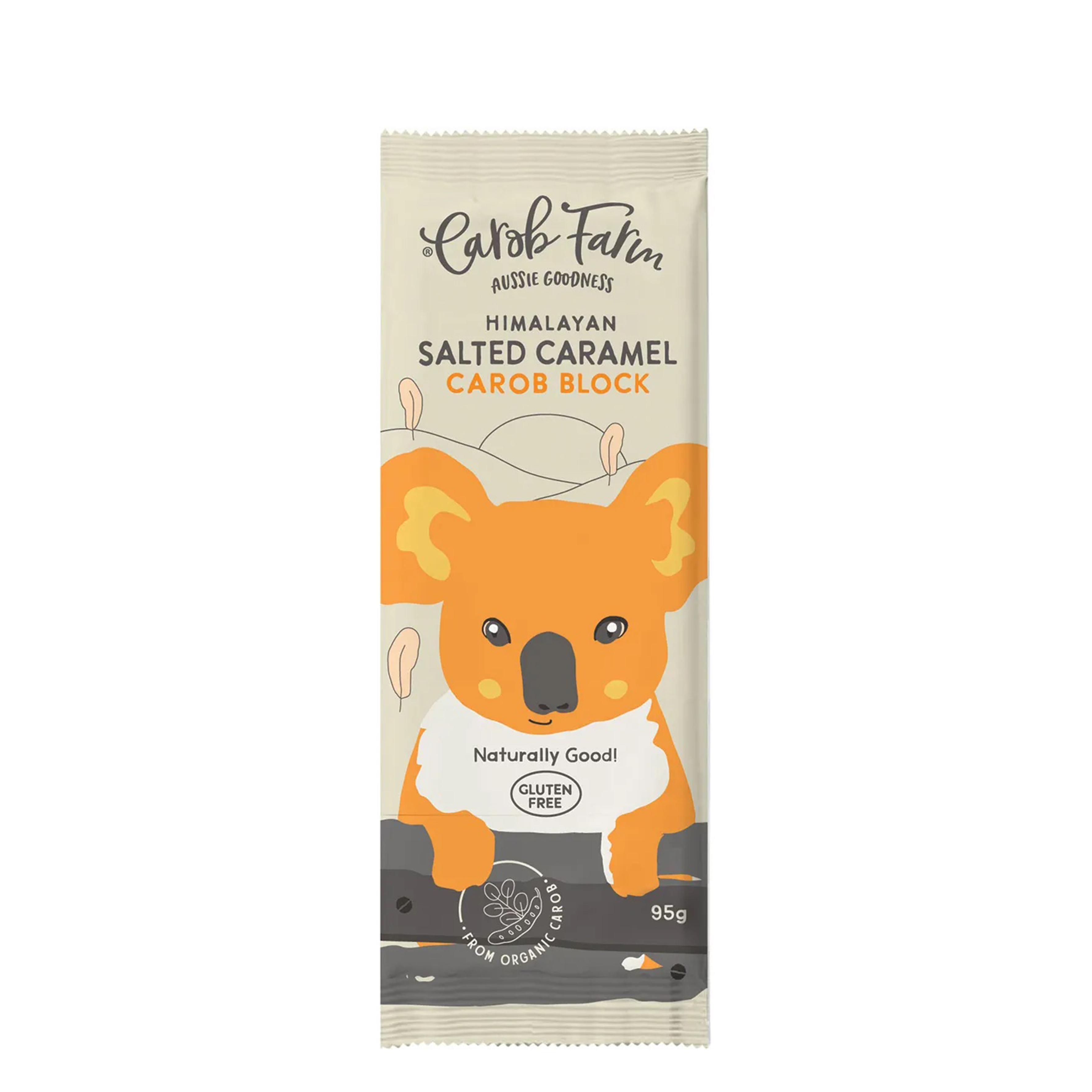 Carob Farm - Salted Caramel - Carob Block 95g