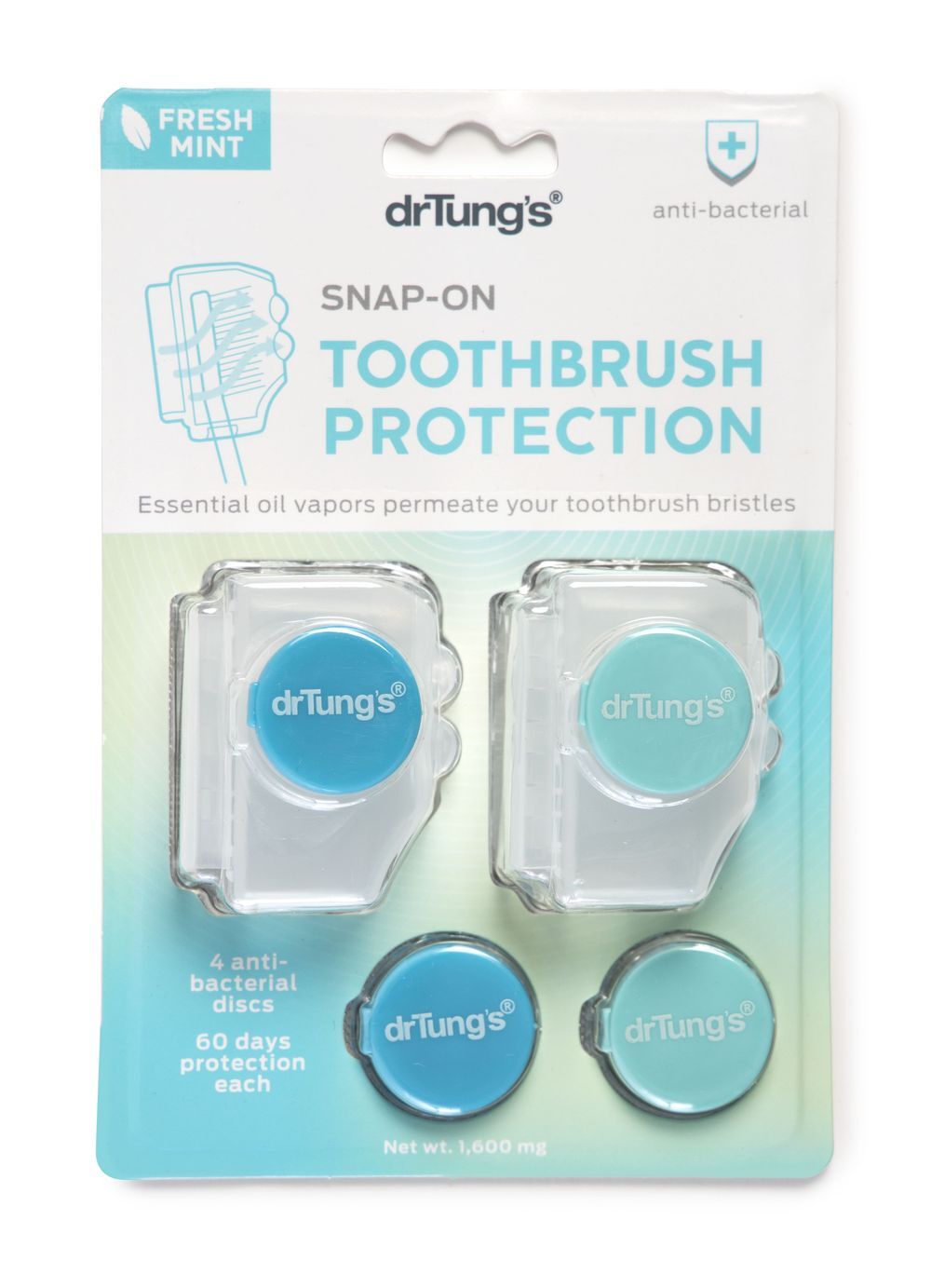 Dr Tung's Snap-on Toothbrush Protectors