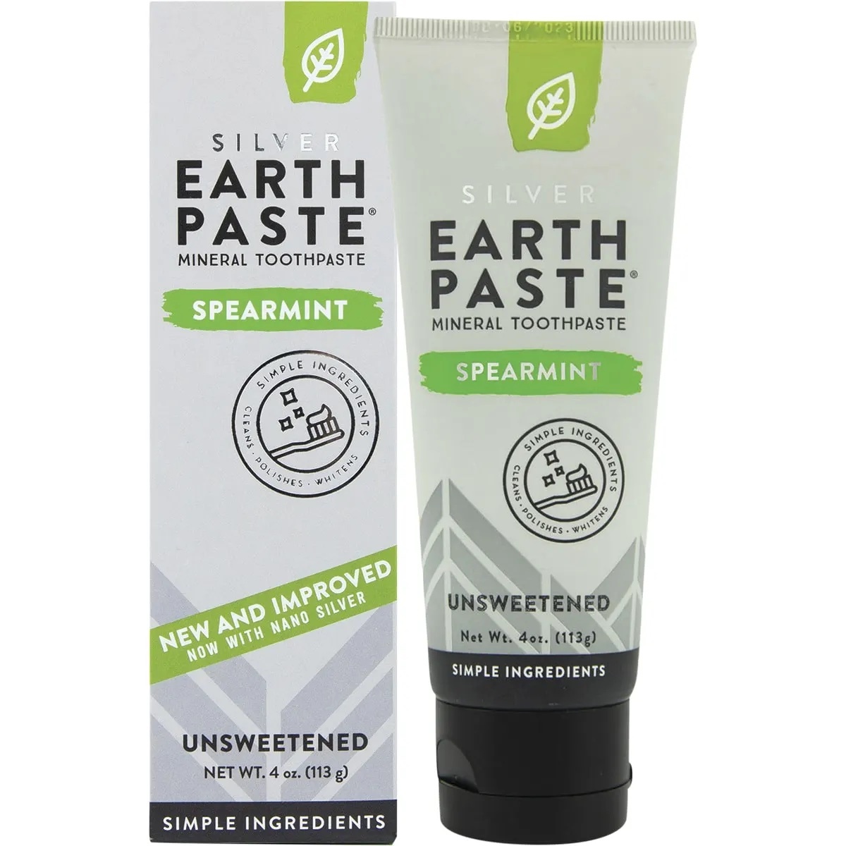 Earthpaste - Spearmint with Silver