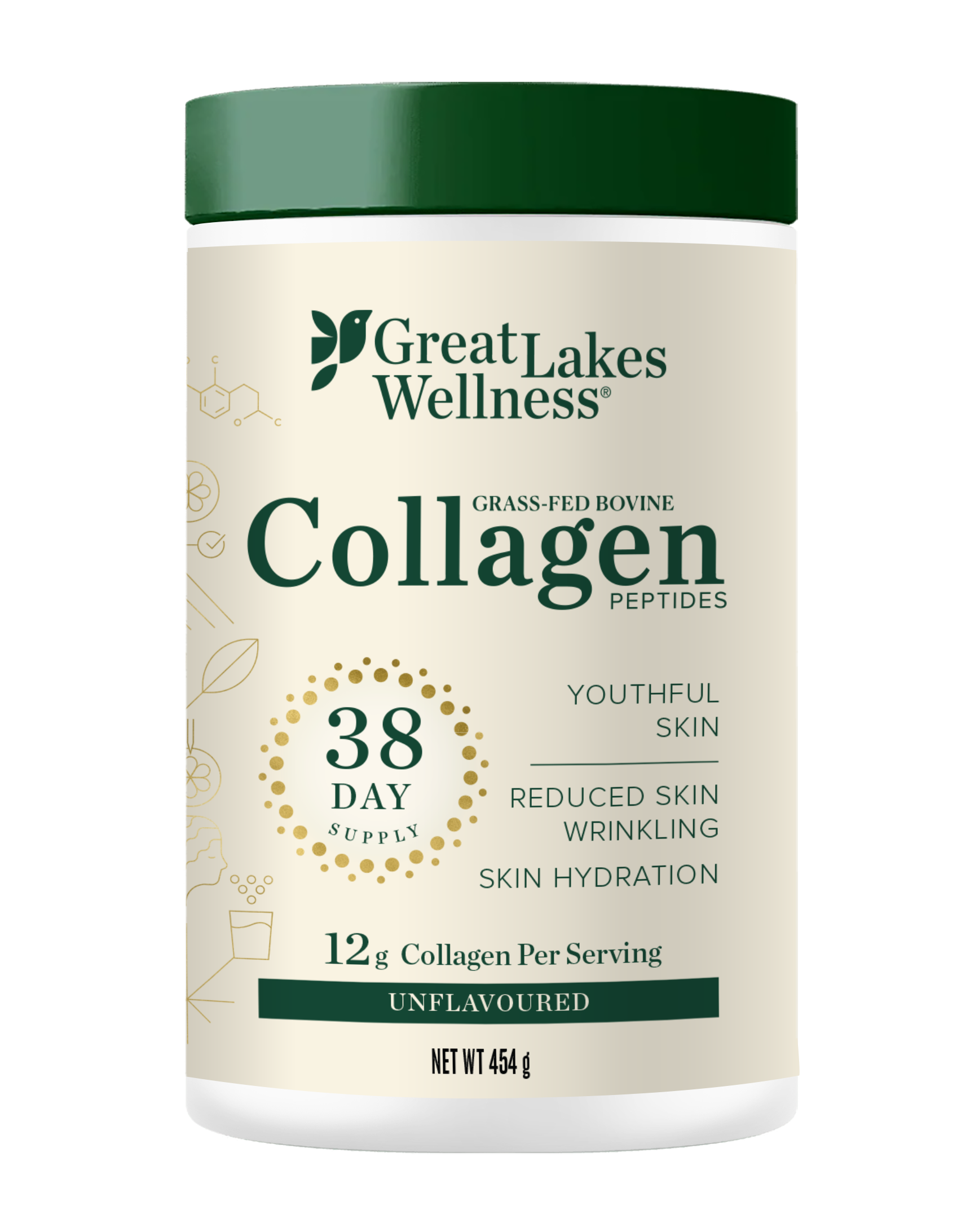 Great Lakes Wellness - Collagen Peptides 454g