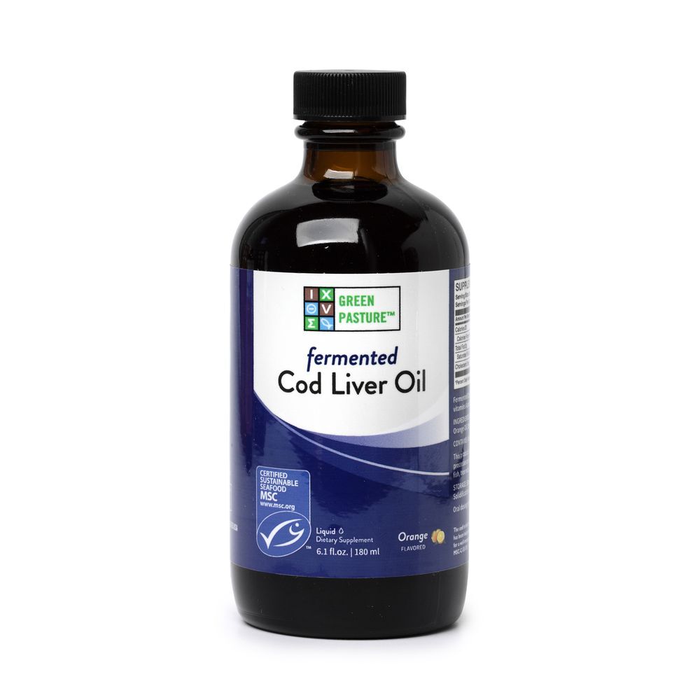 Fermented Cod Liver Oil Oslo Orange 6 fl oz (176mls)