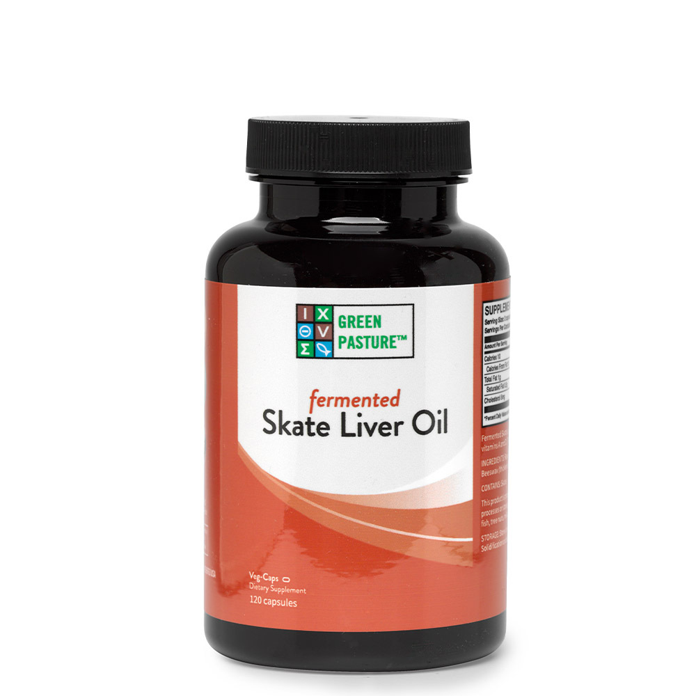 Fermented Skate Liver Oil 120 Capsules