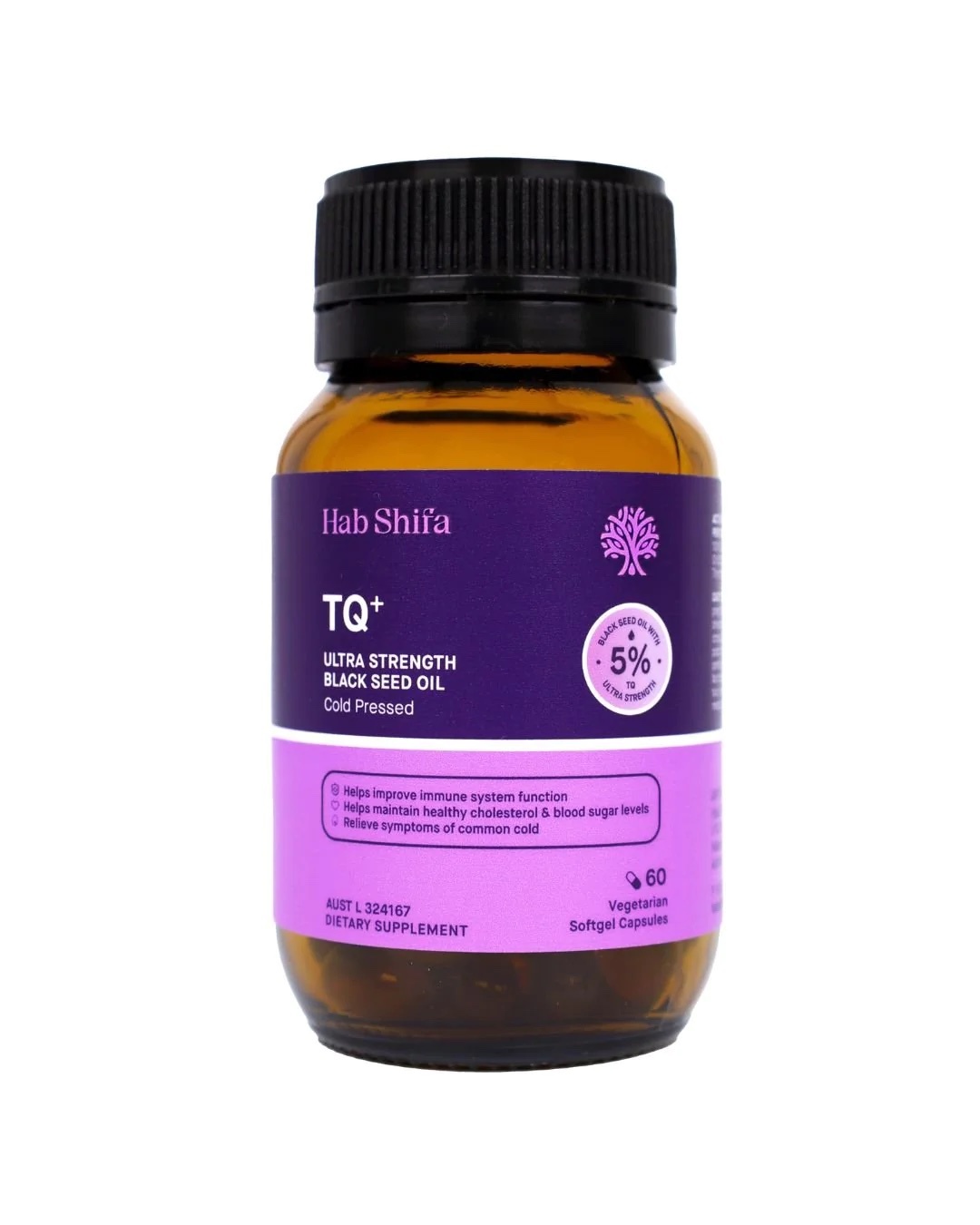Hab Shifa - TQ+ Ultra Strength Black Seed Oil 60 Capsules