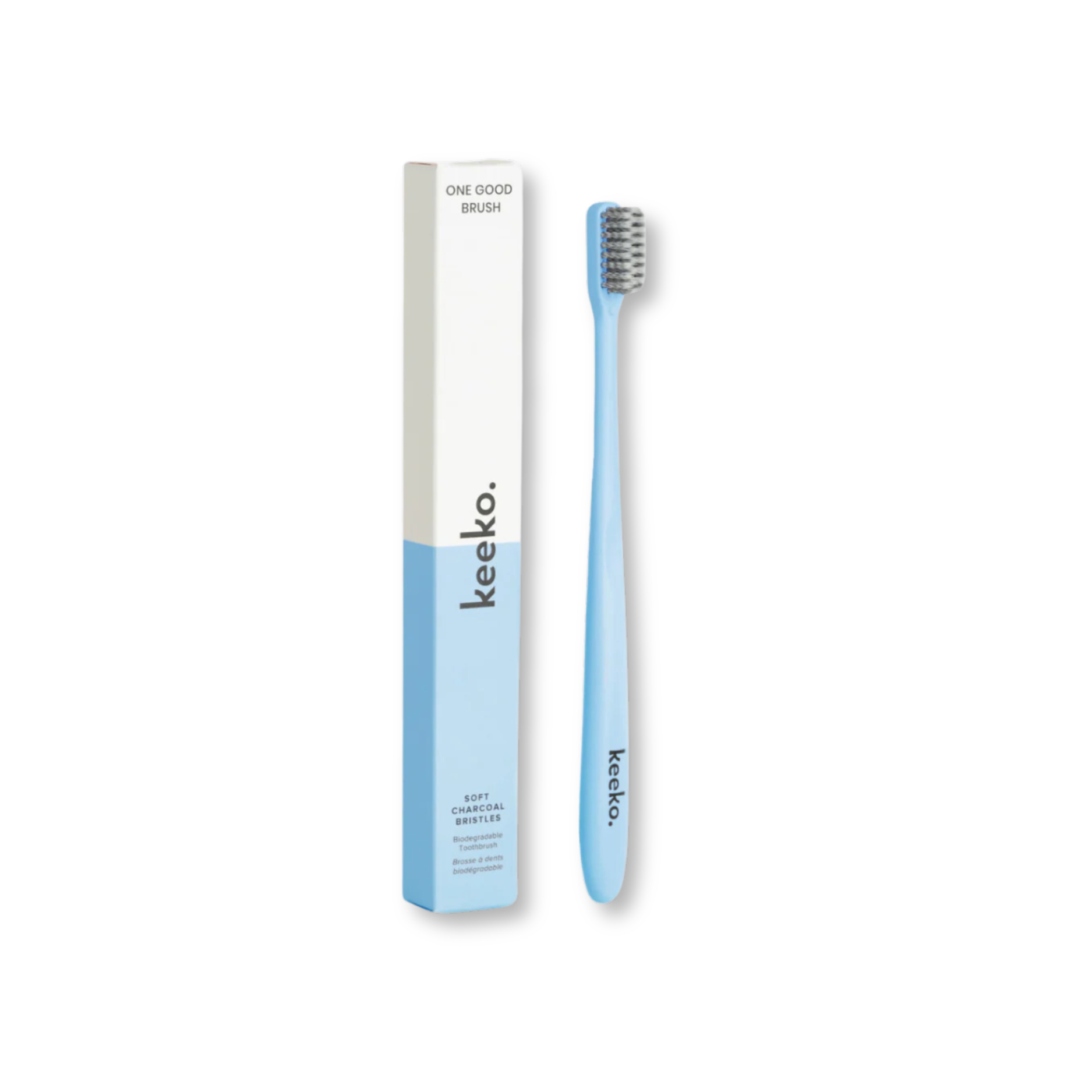 One Good Brush - Biodegradable Toothbrush - Blue