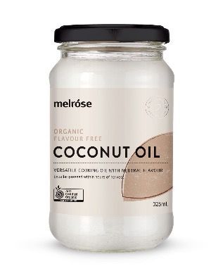 Melrose Organic Flavour Free Coconut Oil 325mls