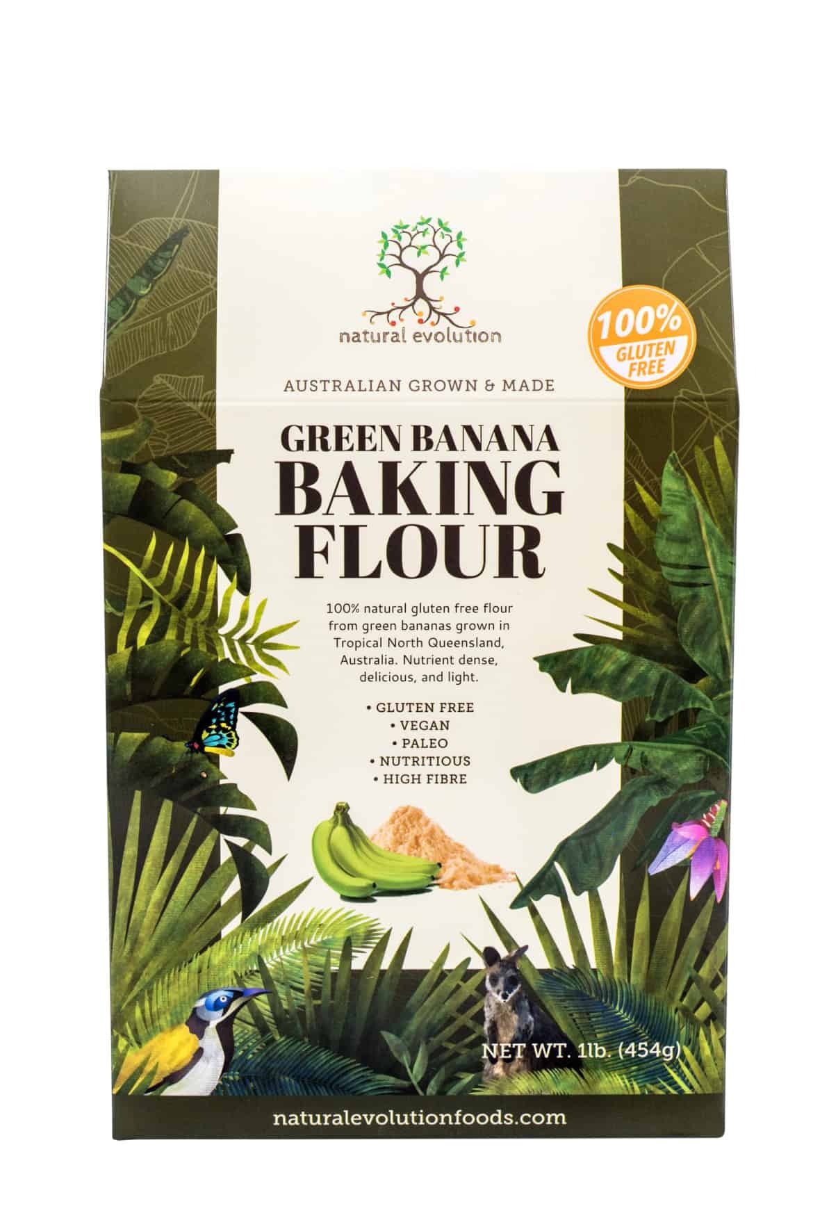 Natural Evolution - Green Banana Flour 454g