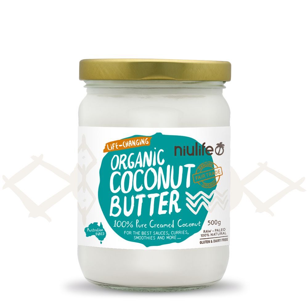 Niulife Coconut Butter - Certified Organic 500ml