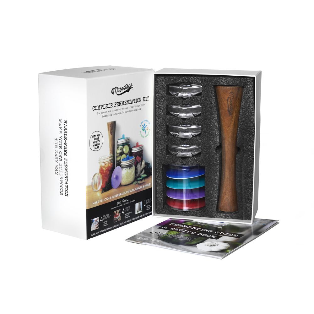Masontops Pickle Pipe Complete Mason Jar Fermentation Kit
