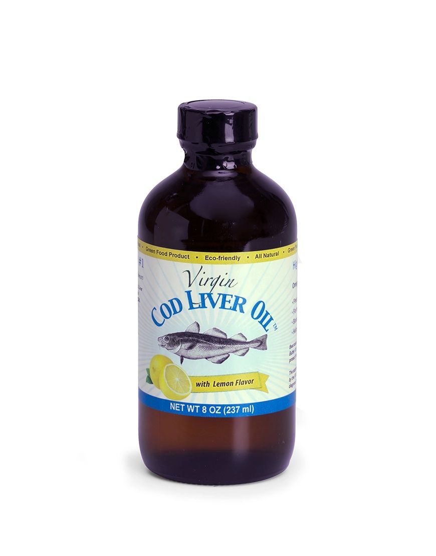 Virgin Cod Liver Oil Lemon