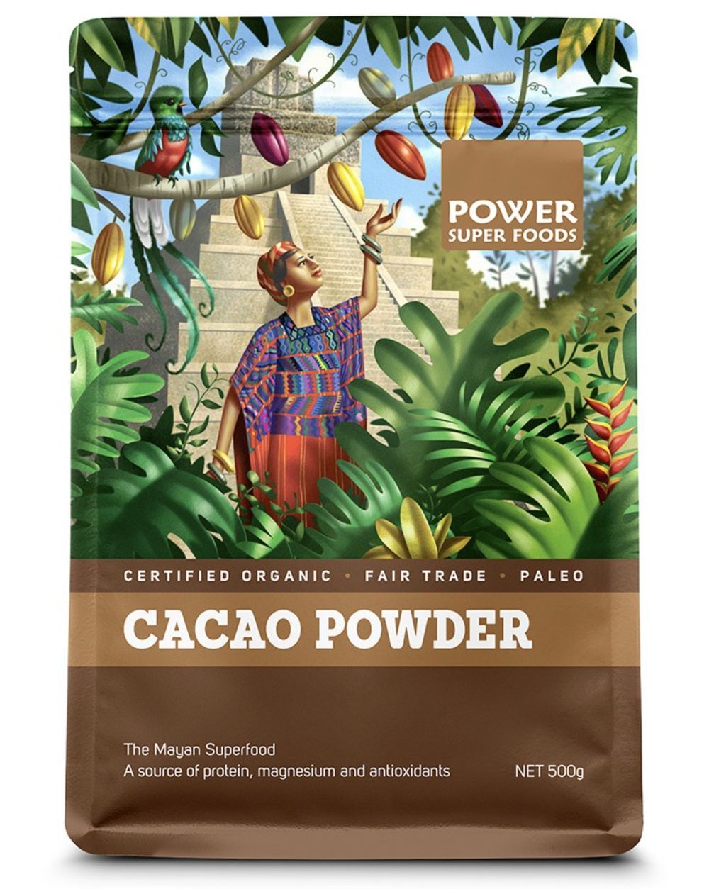 Power Super Foods - Cacao Powder 500g
