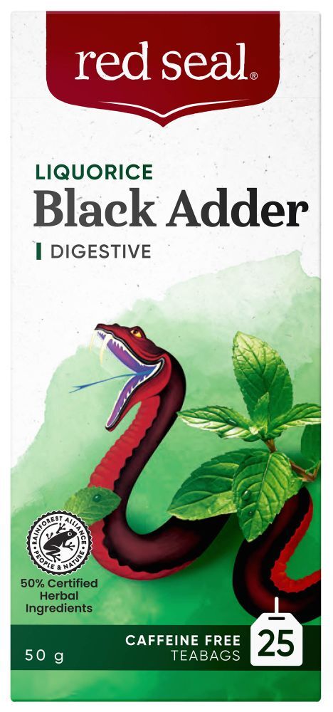 Red Seal Black Adder Liquorice 25 teabags
