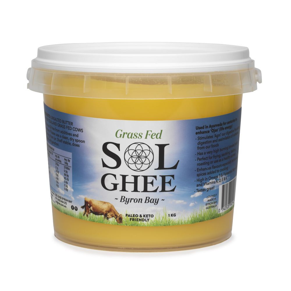 Sol Grass Fed Ghee 1kg