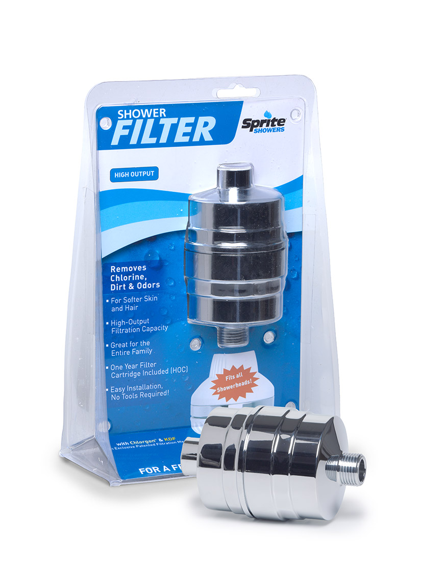Sprite In-Line Shower Filter