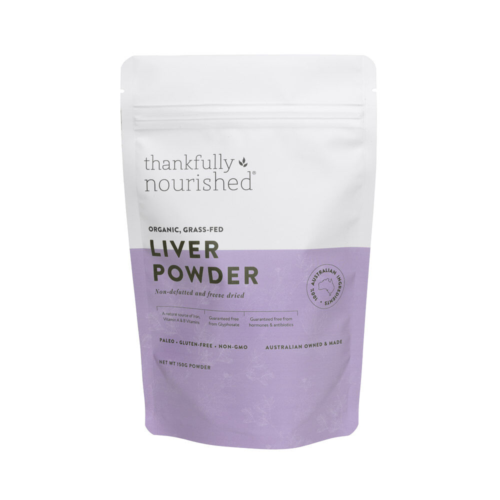 Thankfully Nourished Australian Organic Liver Powder 150g