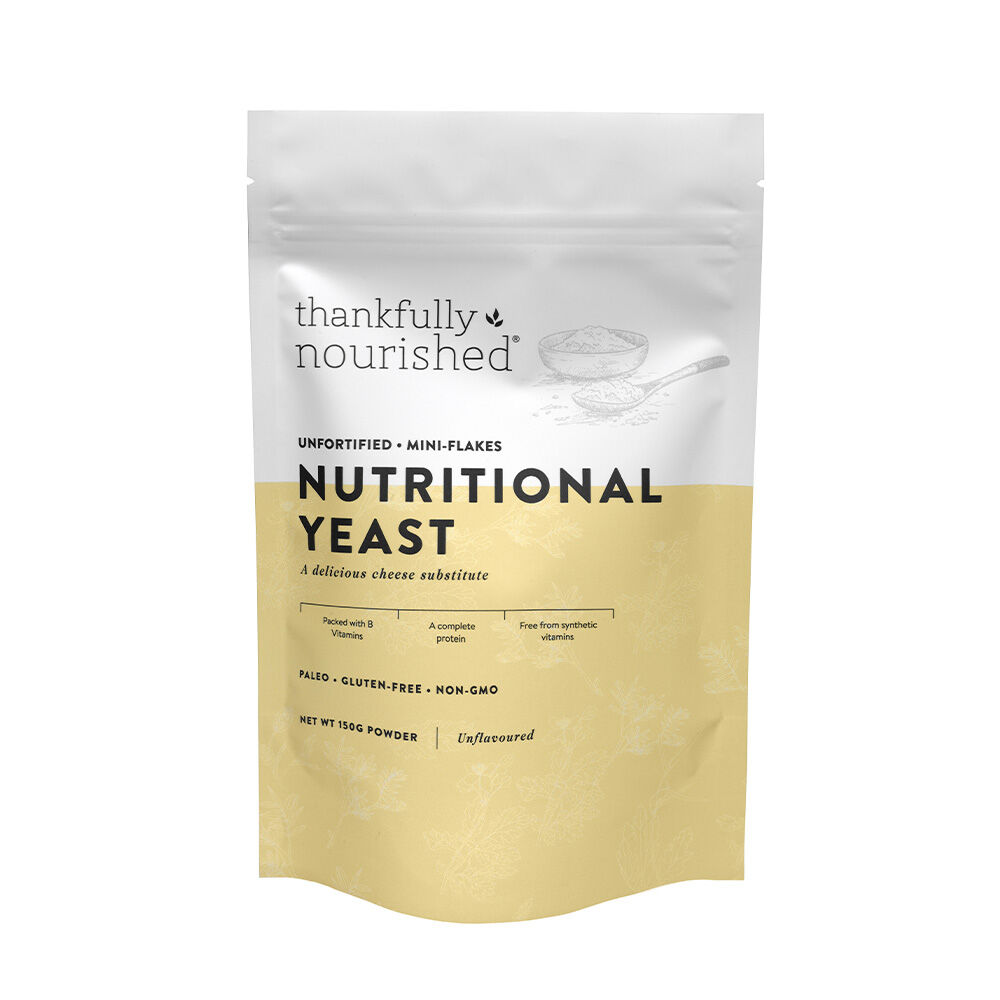 Thankfully Nourished Unfortified Nutritional Yeast 150g