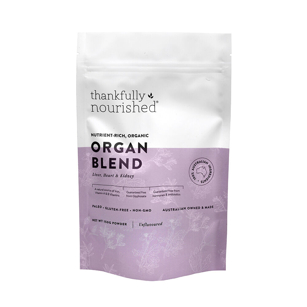 Thankfully Nourished Organic Organ Blend 150g