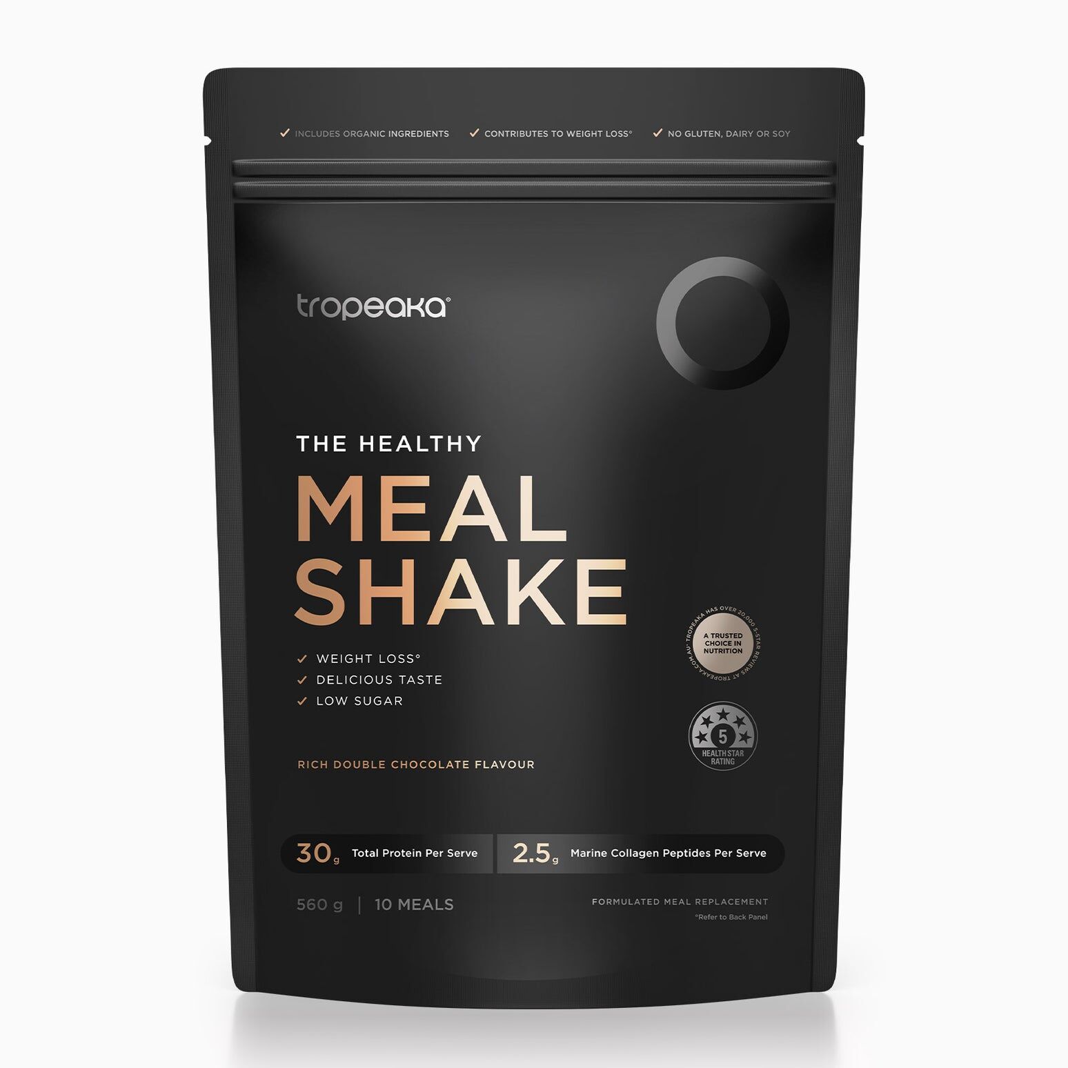 Tropeaka Healthy Meal Shake - Double Choc