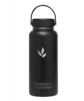 Thankfully Nourished Water Flask